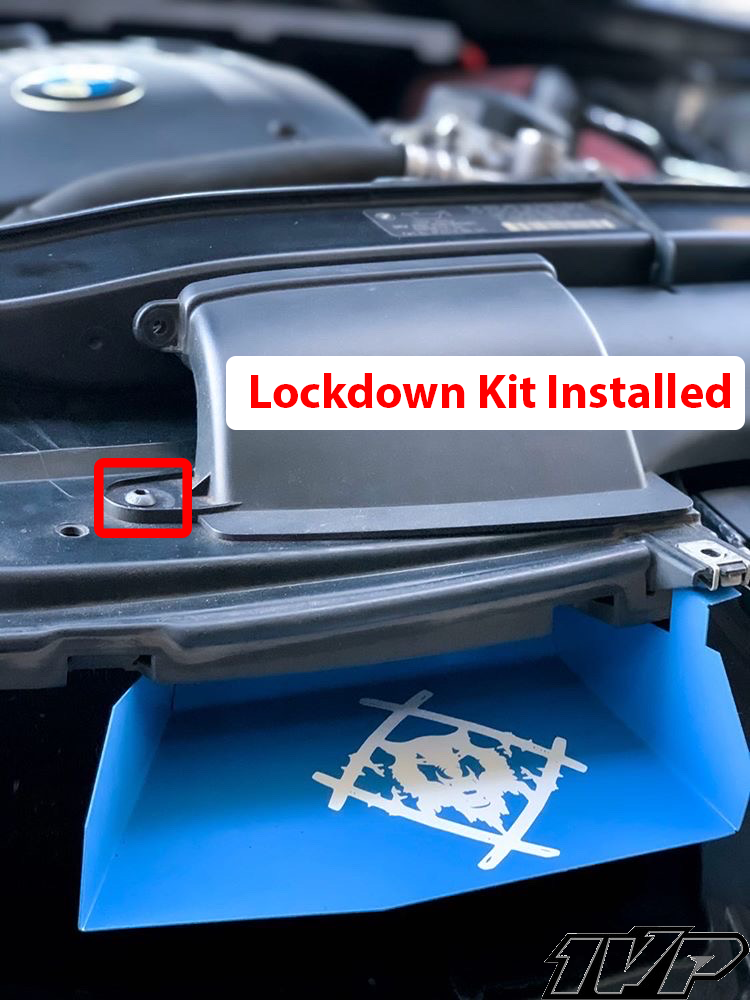 Intake Scoops Hardware Lockdown Kit (E9X)