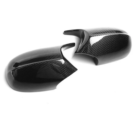 Carbon Fiber M Style Mirror Caps E9X 3 Series