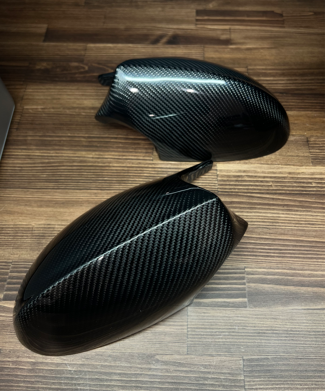 Carbon Fiber M Style Mirror Caps E9X 3 Series