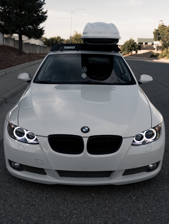 ADVANCED E92 E93 (E9X M3) Pre-LCI Round Rings Retrofit (2007 - 2010 and 2008 - 2013 M3 Xenon Headlights Only)