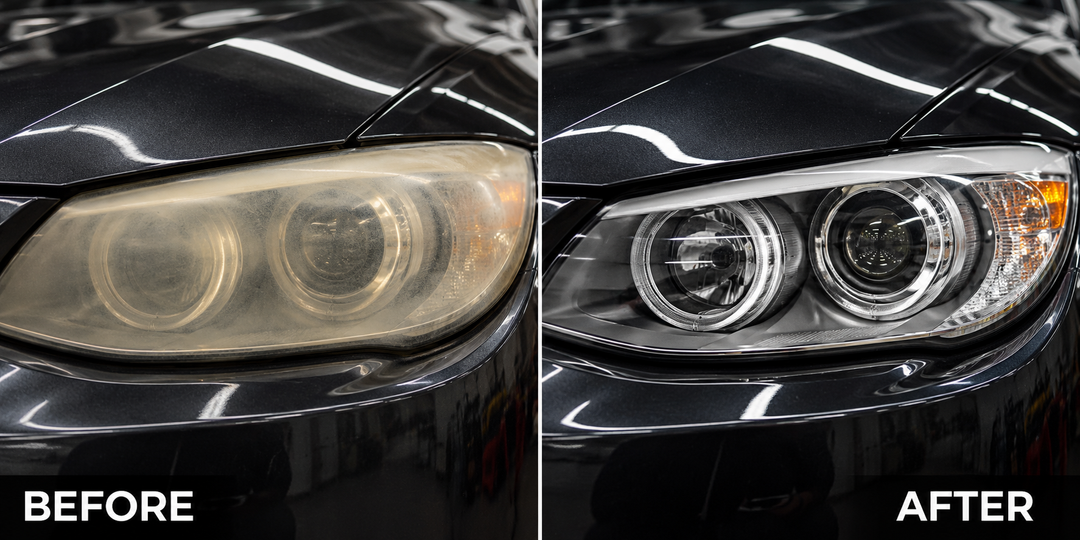 BMW E92/E93 LCI Xenon Headlight Lens Replacement Service (2011–2013)
