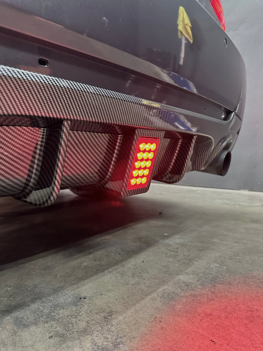 E92 LED BRAKE LIGHT M-TECH BUMPER DIFFUSER