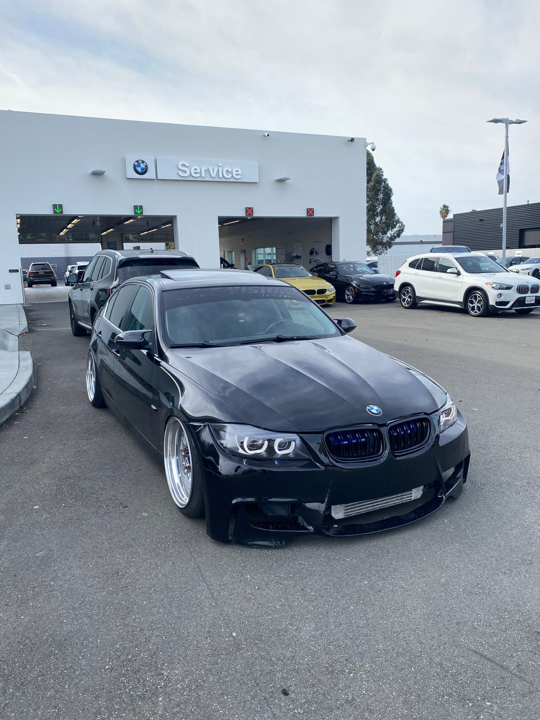 2006 2011 E90 1M FRONT BUMPER One Vision Performance